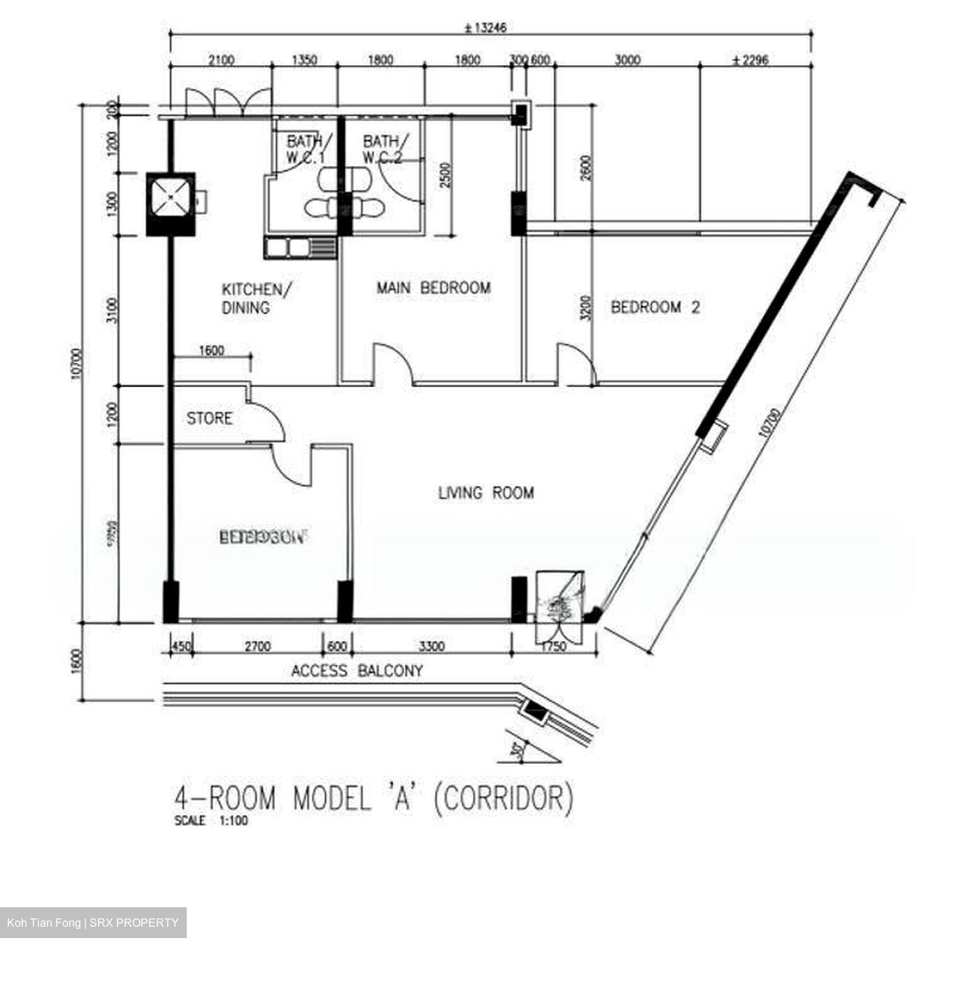 Blk 554 Hougang Street 51 (Hougang), HDB 4 Rooms #635307851